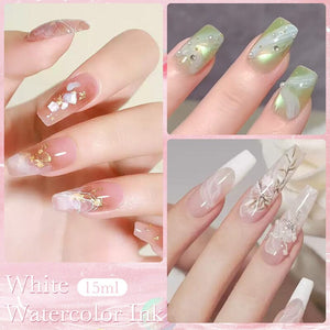 Watercolor Ink Nail Polish 15ml Nail Polish BORN PRETTY 