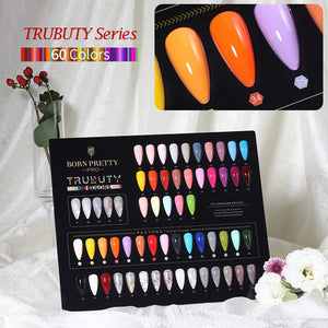 Color Chart Card for 15ml 60 Colors Gel Polish (SKU:52184) Gel Nail Polish BORN PRETTY 
