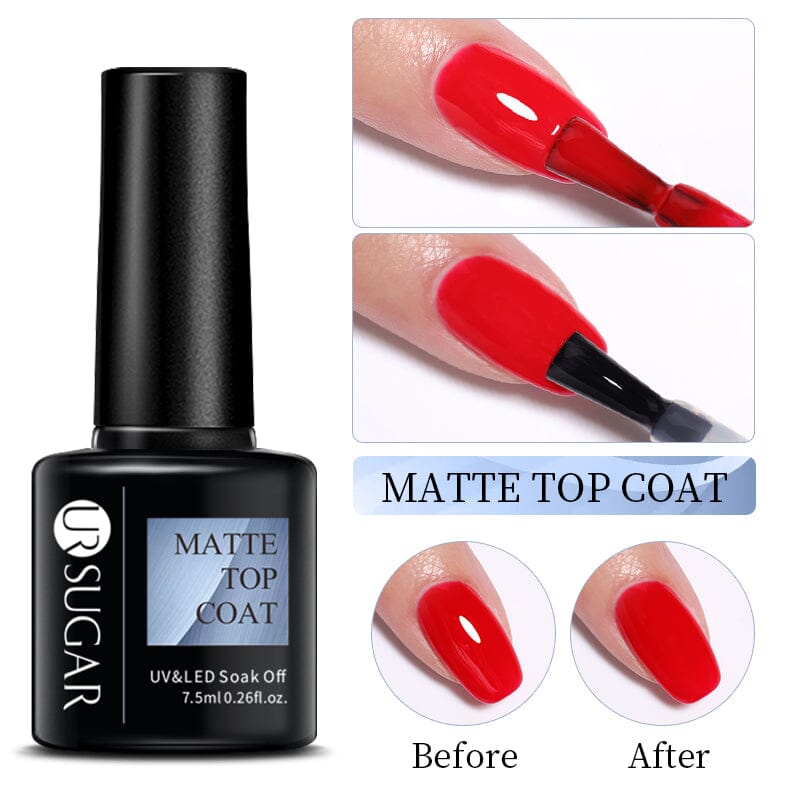 Matte Top Coat 7.5ml Clearance UR SUGAR 
