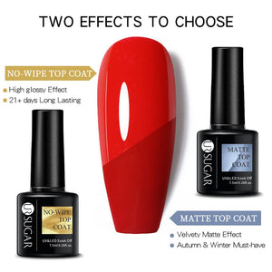 Base Gel Top Coat 7.5ml Base & Top Coat UR SUGAR 