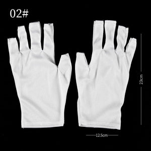 Anti-UV light Nail Gloves Tools & Accessories No Brand 