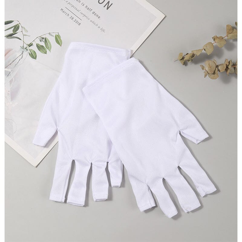 Anti-UV light Nail Gloves Tools & Accessories No Brand 