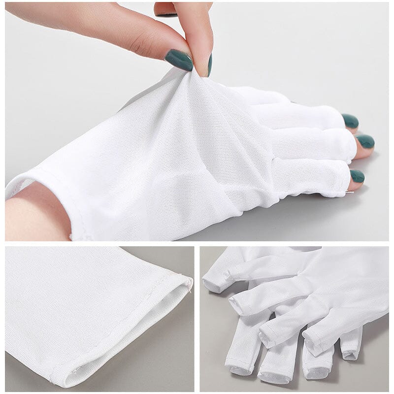 Anti-UV light Nail Gloves Tools & Accessories No Brand 