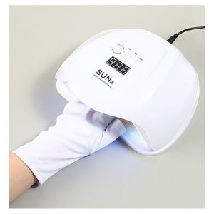 Anti-UV light Nail Gloves Tools & Accessories No Brand 
