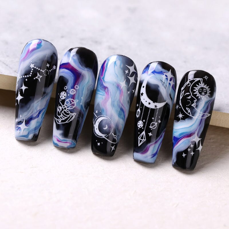 Stamping Plate NICOLE DIARY-S09 Nail Art NICOLE DIARY 