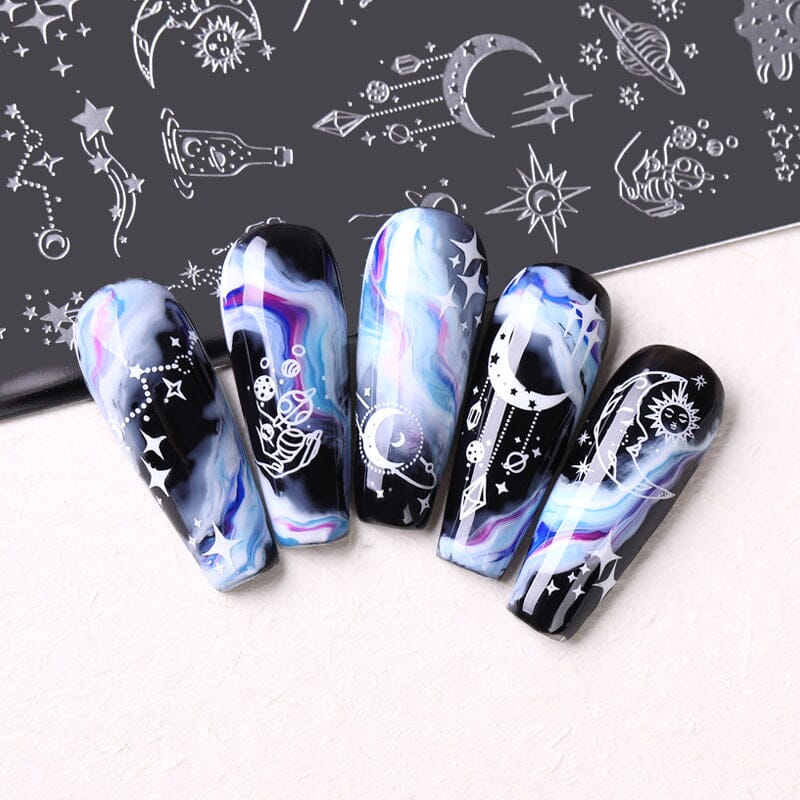 Stamping Plate NICOLE DIARY-S09 Nail Art NICOLE DIARY 