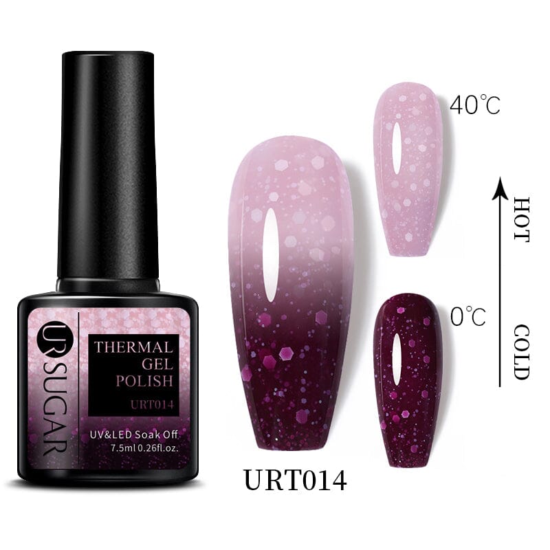 Thermal Nail Gel Polish 7.5ml Gel Nail Polish UR SUGAR URT014 