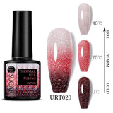 Thermal Nail Gel Polish 7.5ml Gel Nail Polish UR SUGAR URT020 