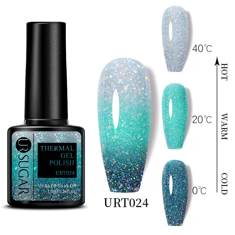 Thermal Nail Gel Polish 7.5ml Gel Nail Polish UR SUGAR URT024 