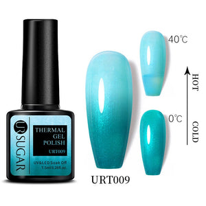 Thermal Nail Gel Polish 7.5ml Gel Nail Polish UR SUGAR URT009 