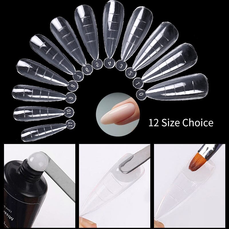 60pcs Extension False Nail Tips #02 Tools & Accessories BORN PRETTY 