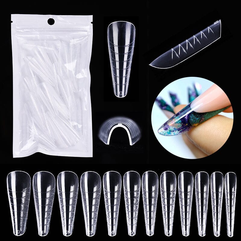 60Pcs Extension False Nail Tips Tools & Accessories BORN PRETTY 