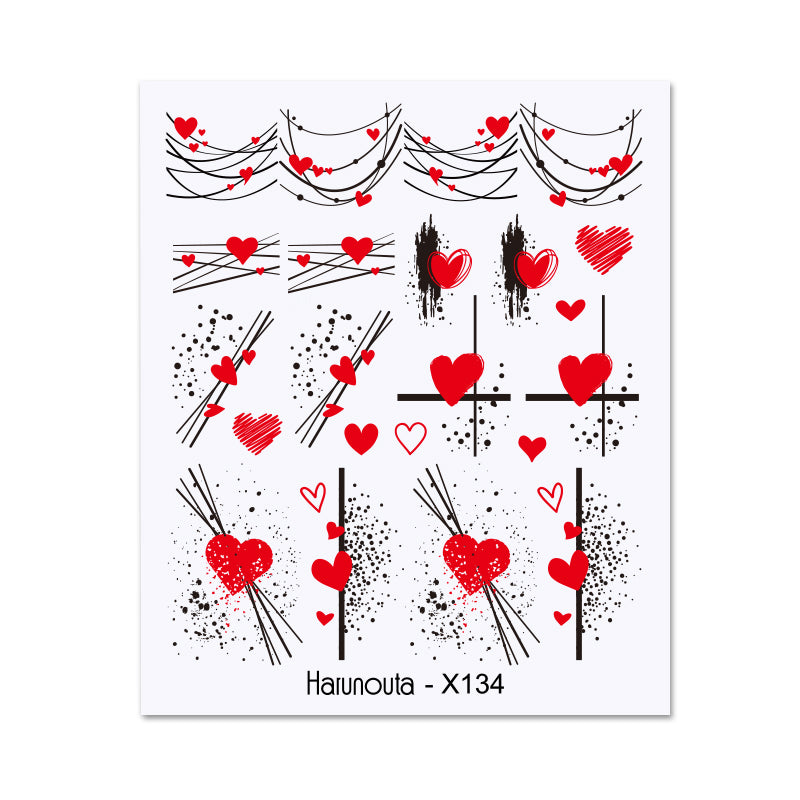 Water Decal X134