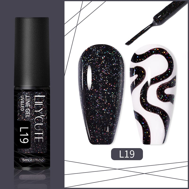 Line Nail Gel 5ml Gel Nail Polish LILYCUTE L19 
