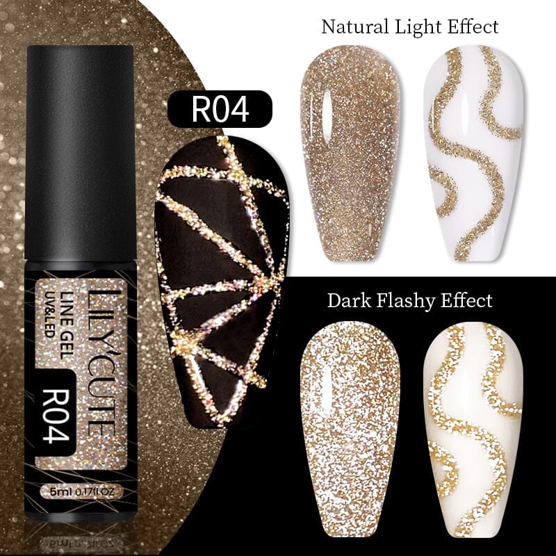 Line Nail Gel 5ml Gel Nail Polish LILYCUTE R04 