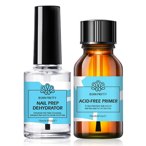 Nail Prep Dehydrator & Primer Kit 15ml Nail Care BORN PRETTY 