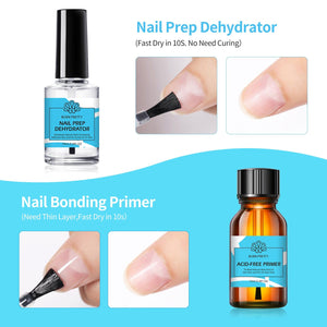 Nail Prep Dehydrator & Primer Kit 15ml Nail Care BORN PRETTY 