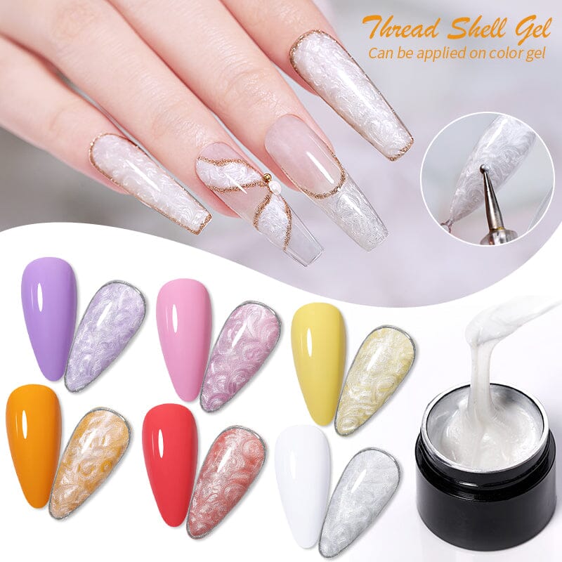 Thread Shell Gel Polish 7ml Gel Nail Polish LILYCUTE 