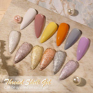 Thread Shell Gel Polish 7ml Gel Nail Polish LILYCUTE 