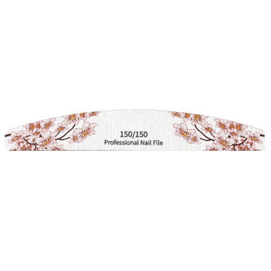 Printed Flowers Nail File 150/150 Tools & Accessories No Brand 