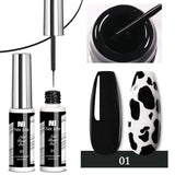 Nail Paint Gel 8ml Gel Nail Polish NEE JOLIE 01 