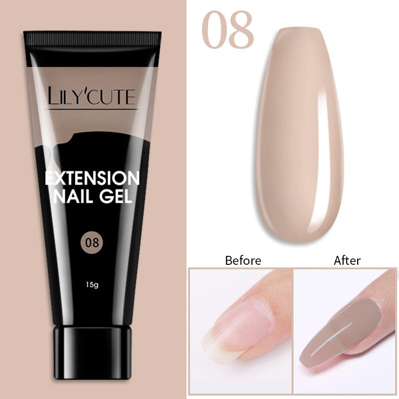 Extension Nail Gel 15ml Extension Nail Gel LILYCUTE 08 
