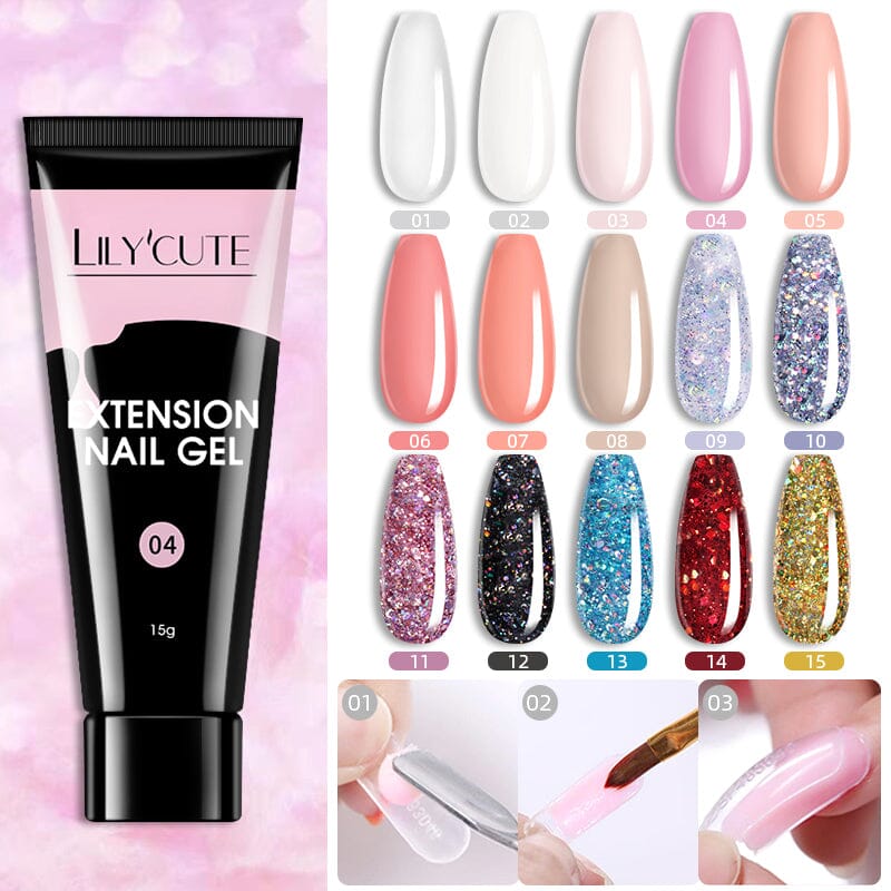 Extension Nail Gel 15ml Extension Nail Gel LILYCUTE 
