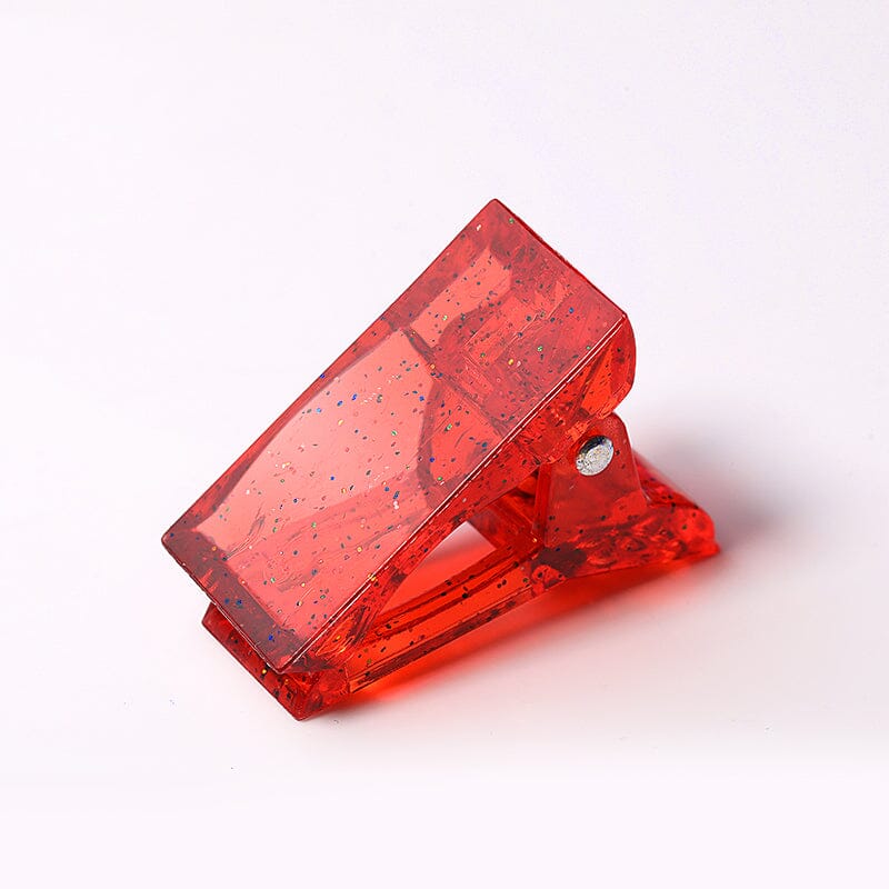 Extension Nail Tips Clip Red #01 Clearance No Brand 