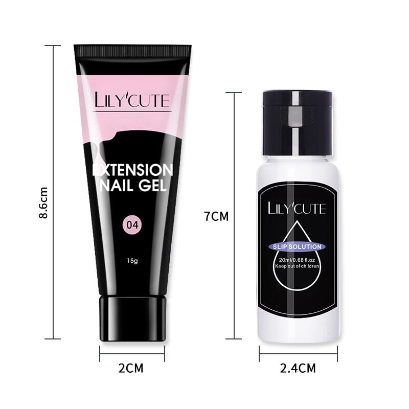 Slip Solution 20ml Extension Nail Gel LILYCUTE 