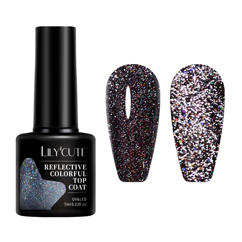 Reflective Colorful Top Coat 7ml