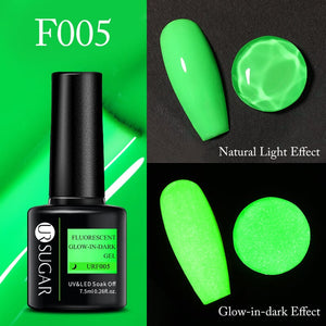 Fluorescent Glow-in-dark Gel URF005 7.5ml Clearance UR SUGAR 