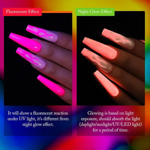 Fluorescent Glow-in-dark Gel URF006 7.5ml Clearance UR SUGAR 