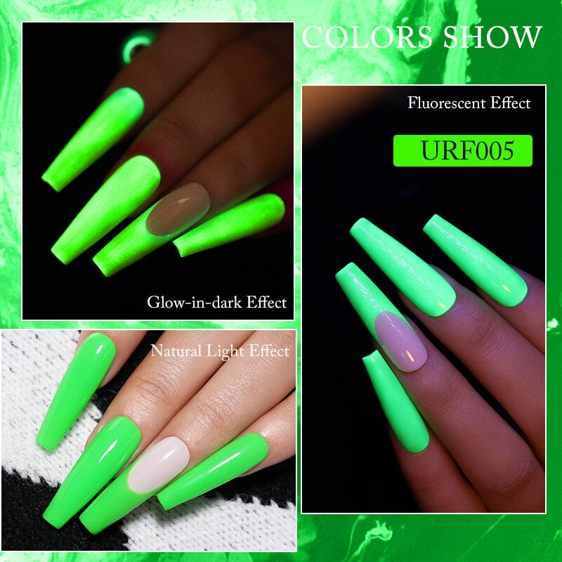 Fluorescent Glow-in-dark Gel URF005 7.5ml Clearance UR SUGAR 