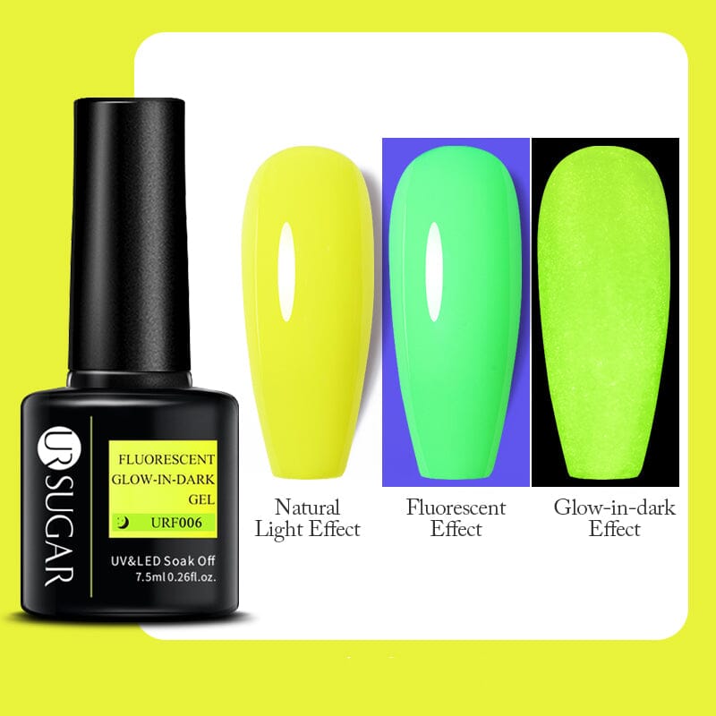 Fluorescent Glow-in-dark Gel URF006 7.5ml Clearance UR SUGAR 