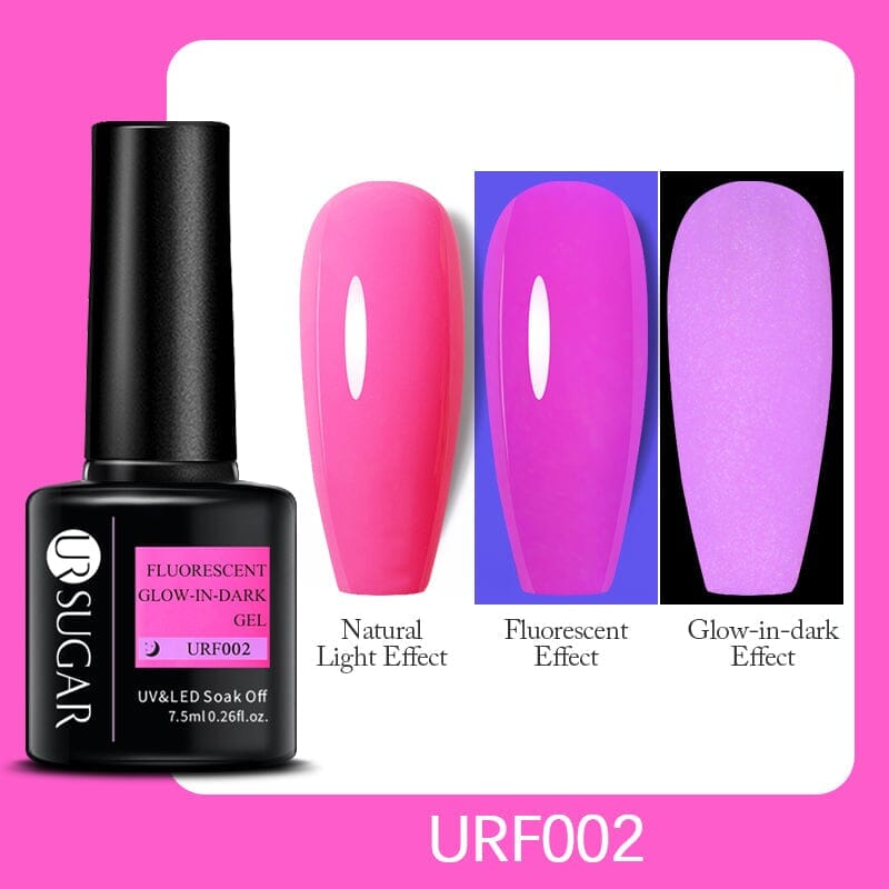 Fluorescent Glow-in-Dark Gel URF004 7.5ml Clearance UR SUGAR 