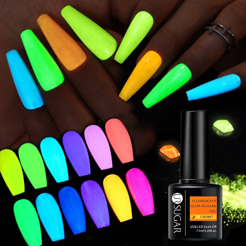 Fluorescent Glow-in-Dark Gel 7.5ml Gel Nail Polish UR SUGAR 