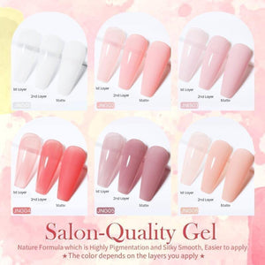 Jelly Nude Gel Polish 15ml Gel Nail Polish BP PRO 