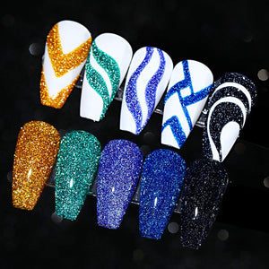 Reflective Glitter Line Gel 5ml Gel Nail Polish LILYCUTE 
