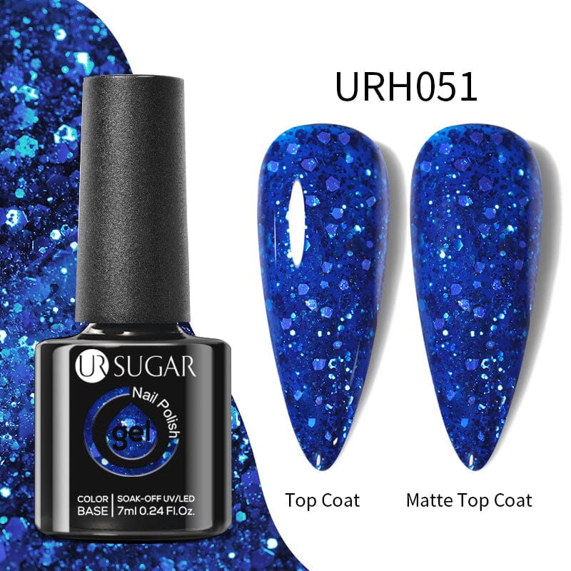 Glitter Gel Polish URH051 7ml Gel Nail Polish UR SUGAR 