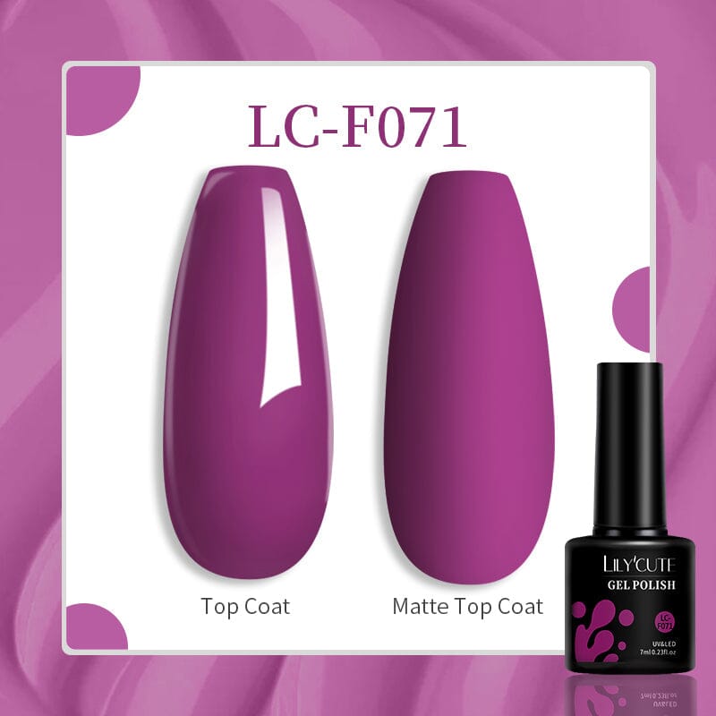 Color Gel Nail Polish 7ml Gel Nail Polish LILYCUTE F071 