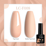 Color Gel Nail Polish 7ml Gel Nail Polish LILYCUTE F008 