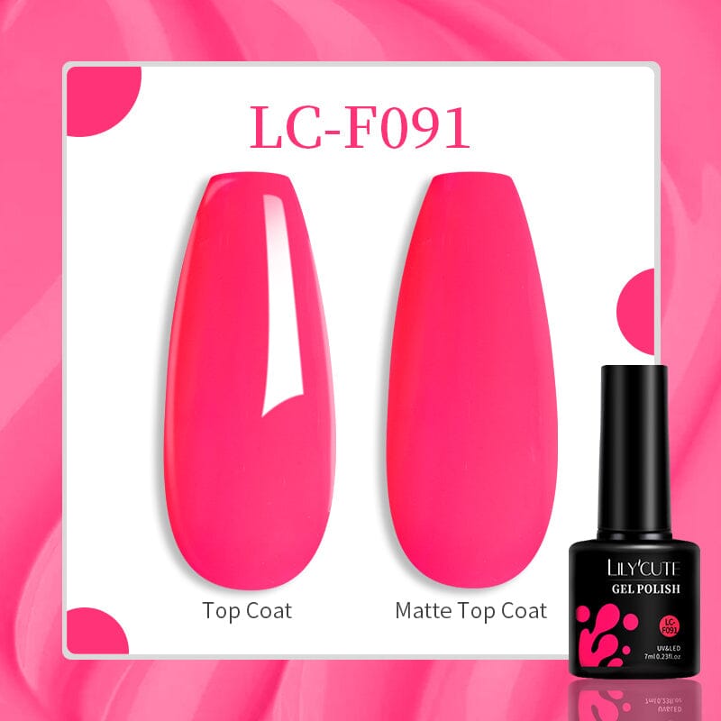 Color Gel Nail Polish 7ml Gel Nail Polish LILYCUTE F091 