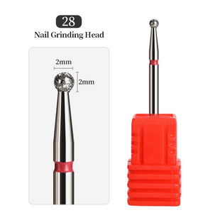 Nail Drill Bits Tools & Accessories No Brand 28 