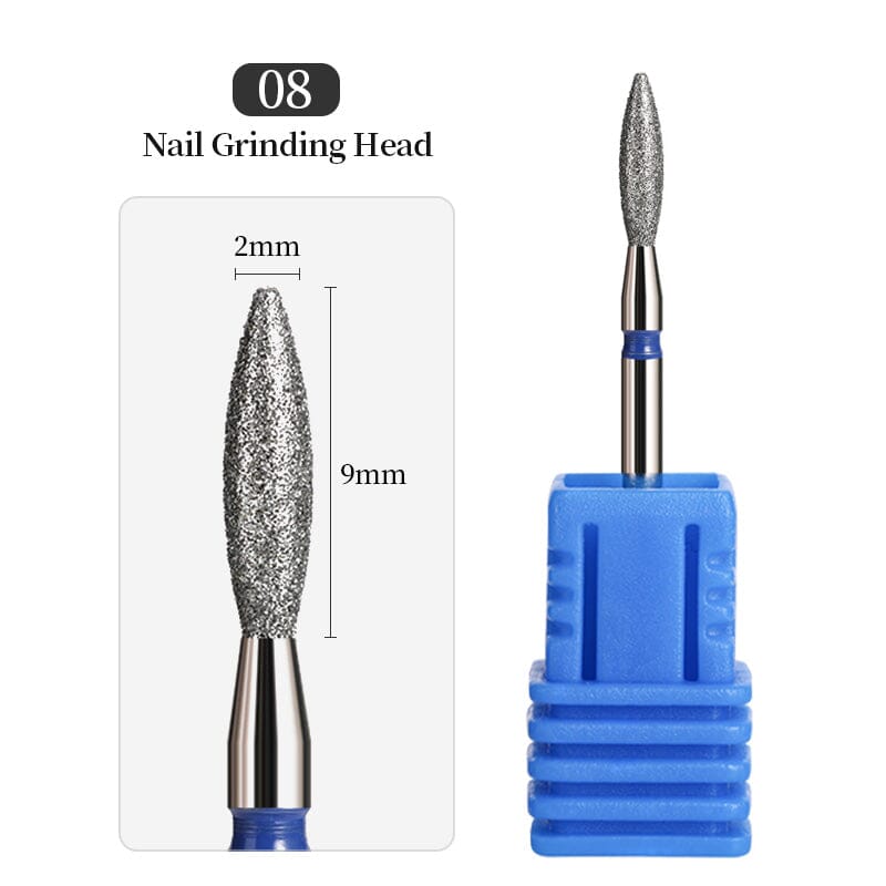 Nail Drill Bits Tools & Accessories No Brand 08 
