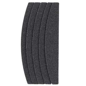 5pcs Black Nail Files 100/100 Tools & Accessories No Brand 