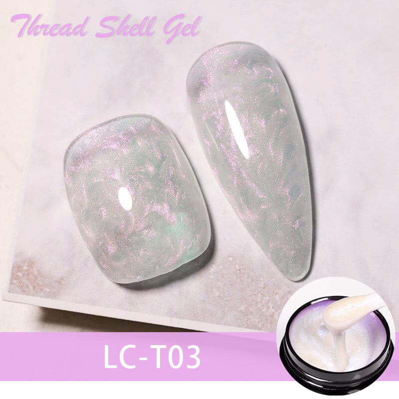 Thread Shell Gel LC-T05 7ml Gel Nail Polish LILYCUTE 