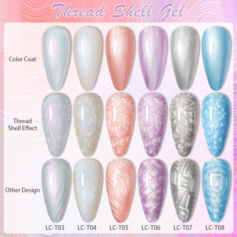 Thread Shell Gel LC-T03 7ml Gel Nail Polish LILYCUTE 