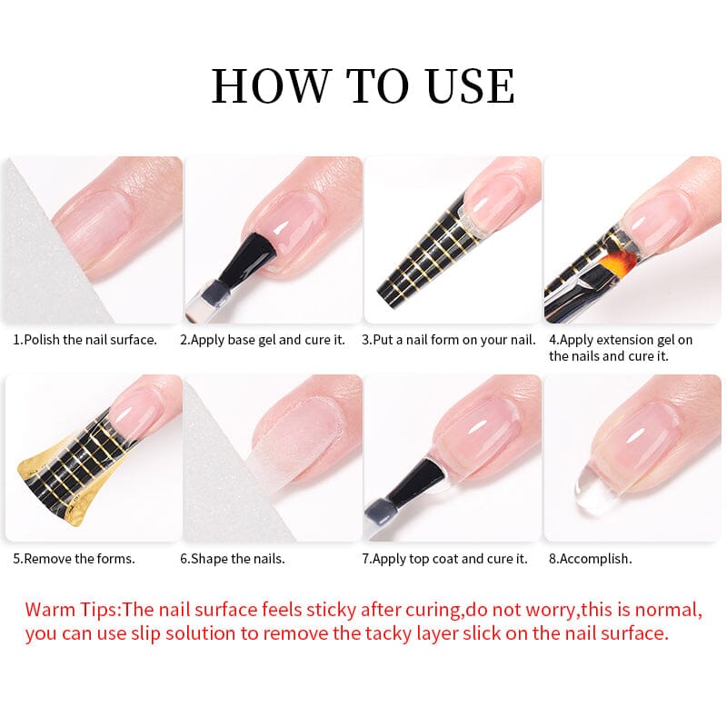 Extension Nail Gel 8ml Extension Nail Gel LILYCUTE 