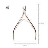 Cuticle Nipper Gold Silver Rosegold Tools & Accessories No Brand 03 