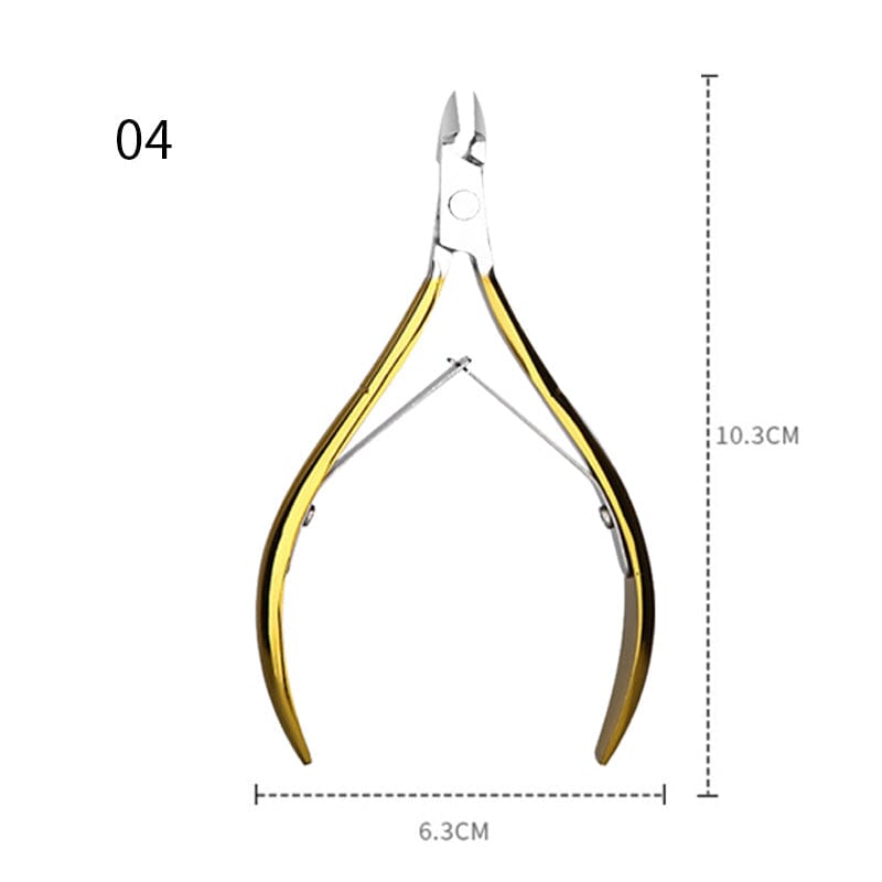 Cuticle Nipper Gold Silver Rosegold Tools & Accessories No Brand 04 